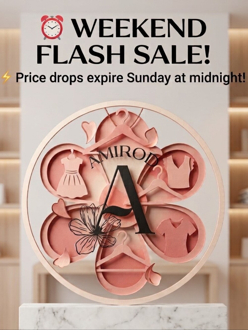 ✨ WEEKEND FLASH SALE AT AMIROD STORE! ✨